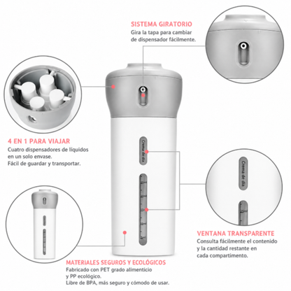 Dispensador 4 en 1