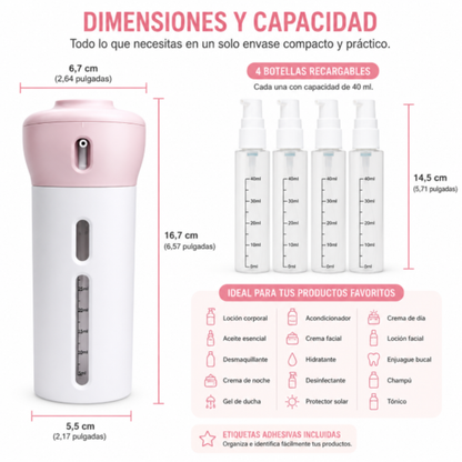 Dispensador 4 en 1