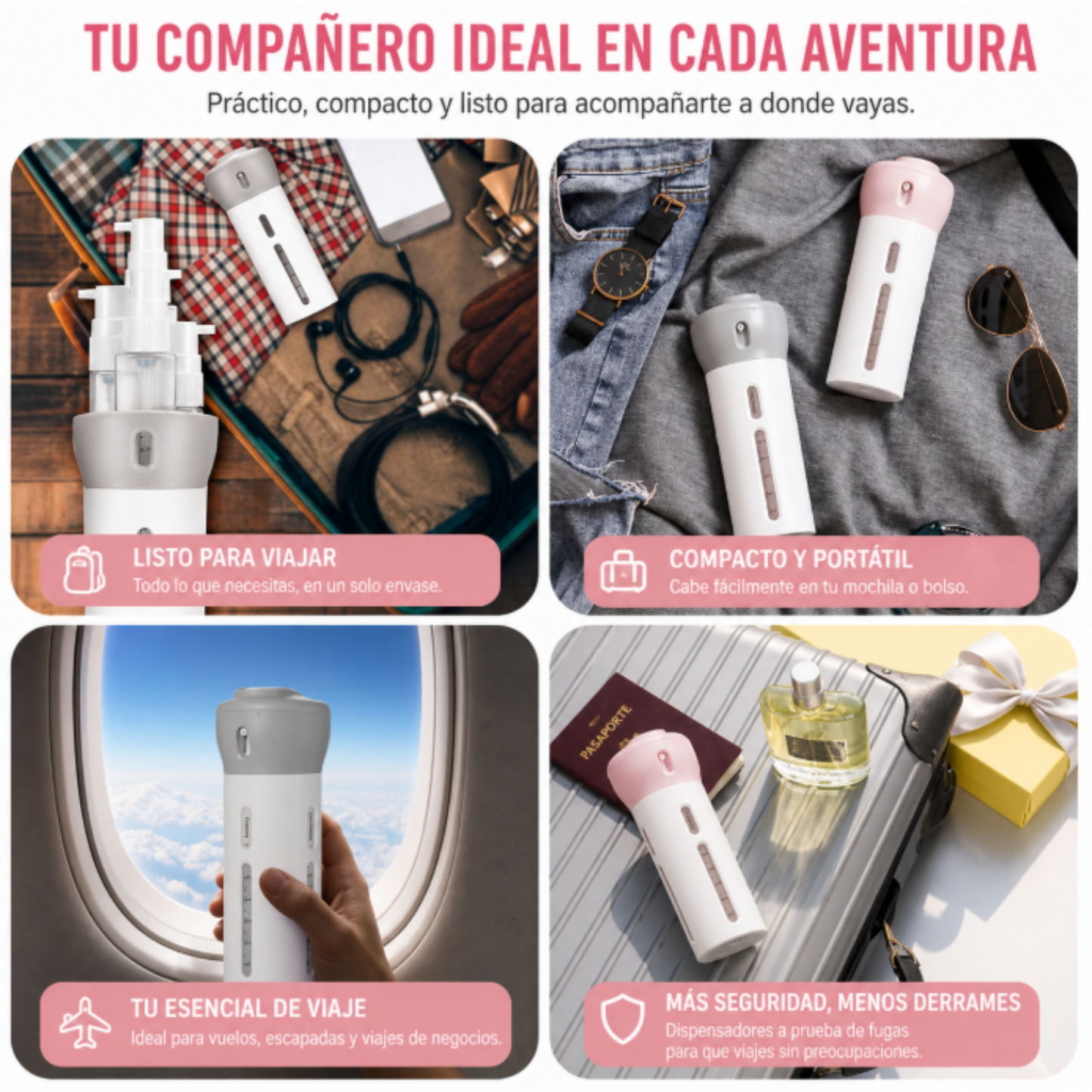 Dispensador 4 en 1